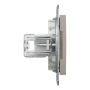 Розетка комп'ютерна RJ45 UTP кат.6 Asfora бронза ABS [EPH4700169] Шнейдер Електрік