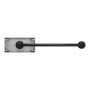Розетка Minijack 1 модуль алюминий [NU343330] ABS-UV Unica New Шнейдер Электрик