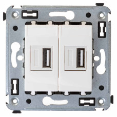 USB Розетка 2,1А белый [4400543] ДКС Avanti