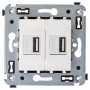 USB Розетка 2,1А белый [4400543] ДКС Avanti