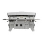 Одноклавишный переключатель с подсветкой алюминий [SDD113106L] ABS-UV Sedna Design&Element Шнейдер Электрик