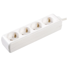 Удлинитель 5м 4 гнезда 2P+PE 16А [WYP10-16-04-05-G-N-U] П04 STANDART UEC