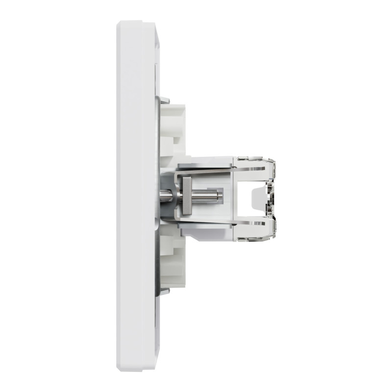 Розетка комп'ютерна з RJ45 UTP кат.5Е Asfora біла ABS [EPH4400121] Шнейдер Електрік