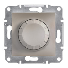 Светорегулятор поворотный 315W Asfora ABS бронза [EPH6600169] Шнейдер Электрик