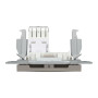 Розетка комп'ютерна RJ45 UTP кат.6 Asfora бронза ABS [EPH4700169] Шнейдер Електрік