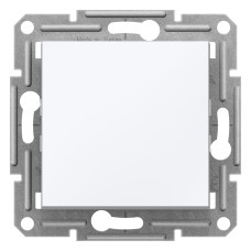 Выключатель двухполюсный ASFORA 71x71x43mm белый [EPH0270121] Schneider Electric