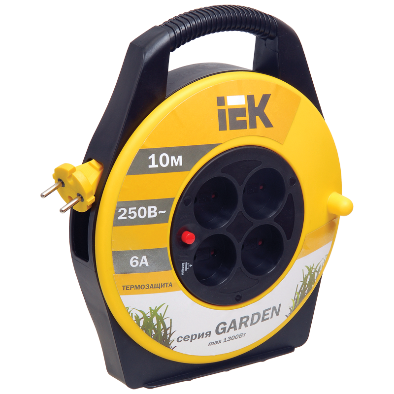 Котушка ук10*2Р/10м 2х0,75мм 2 Garden, [wkp23-06-04-10]