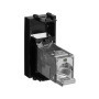 Розетка компьютерная RJ45 категория 5е экранированная 1 модуль черный [4402361] ДКС Avanti