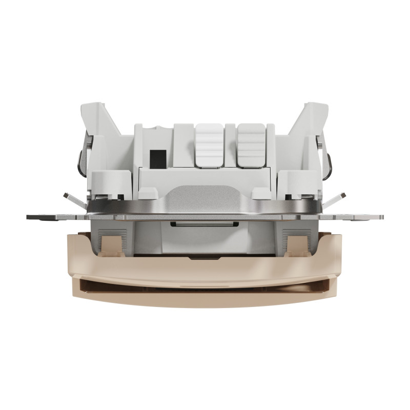 Карточный выключатель 10А Бежевый 73х73х45mm ABS-UV [SDD112121] Sedna Design & Elements Schneider Electric
