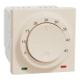 Термостат комнатный Бежевый (RAL 1013) 45х45х47mm PC [NU350144] Unica New Schneider Electric