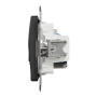 Розетка RJ45 кат.6 UTP -TV черная [SDD114469T] ABS-UV Sedna Design&Element Шнейдер Электрик