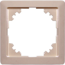 Рамка 1-постовая 81х81х9,5мм слоновая кость [ins0040046] E.NEXT e.lux.10024L.1.fr.ivory