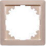 Рамка 1-постова 81х81х9,5мм слонова кістка [ins0040046] E.NEXT e.lux.10024L.1.fr.ivory