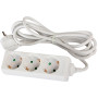 Удлинитель 3м с з/к 3 гнезда без выключателя baby protect [s042004] e.es.3.3.z.b E.NEXT