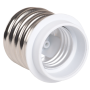 Перехідник E40-E27 50х44mm пластик білий [EPR31-01-01-K01] пр40-27-К02 УЕК