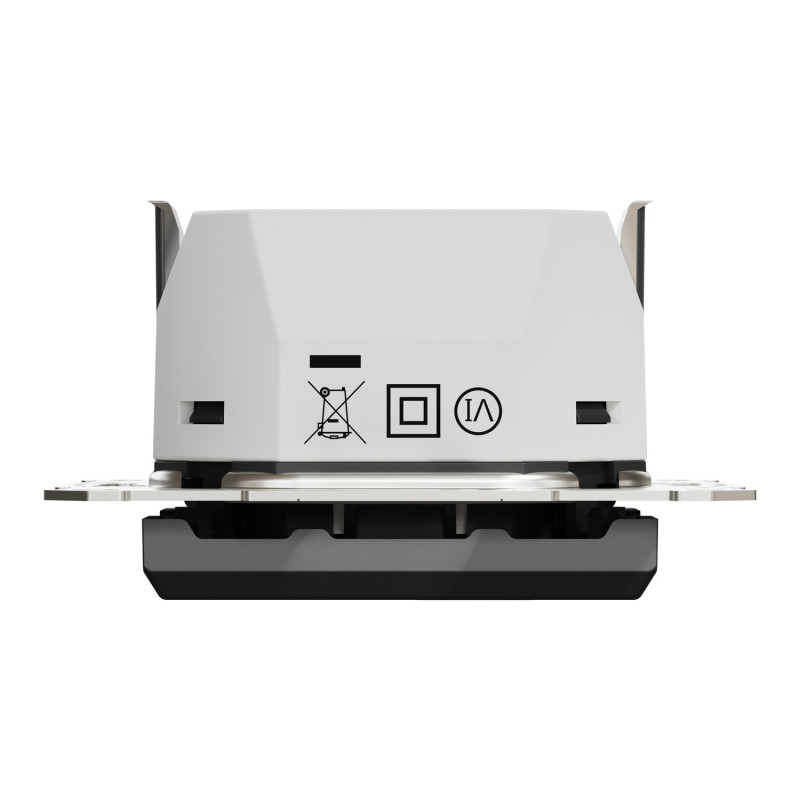 USB розетка A+C 3A Asfora чорна ABS [EPH2700471] Шнейдер Електрік