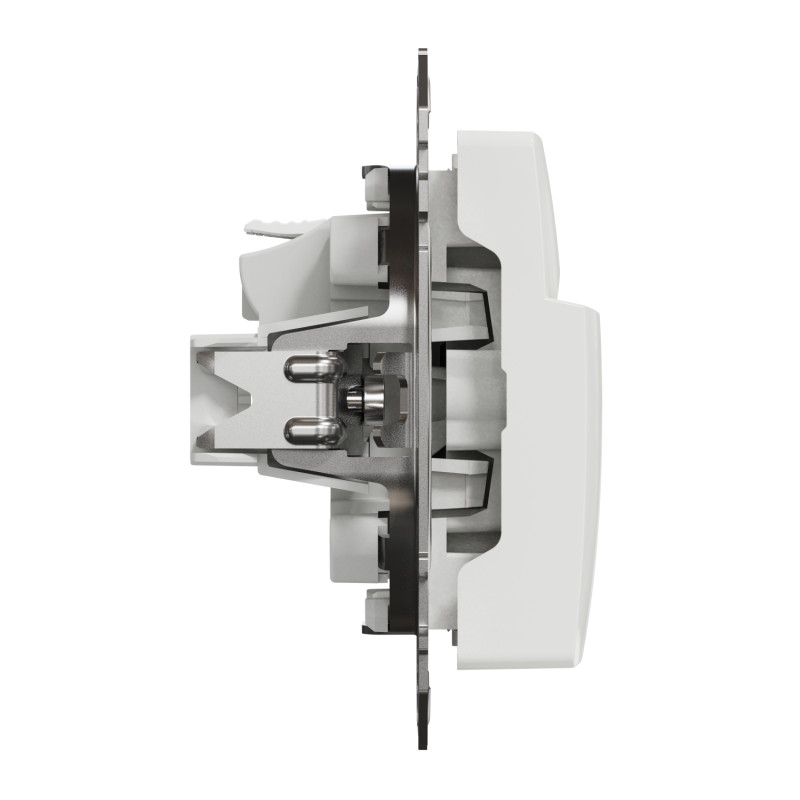 Картковий вимикач 10А Білий 73х73х45mm ABS-UV [SDD111121] Sedna Design & Elements Schneider Electric