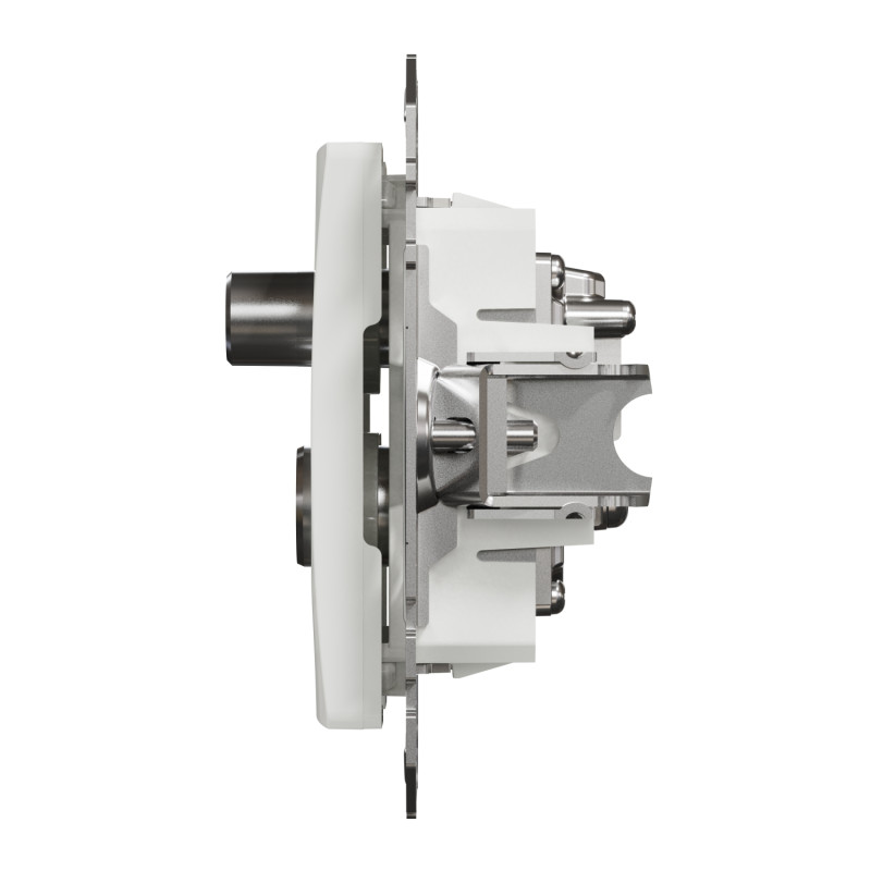 Розетка R/TV/SAT конечная 4дБ белый 73х73х41mm ABS-UV [SDD111481] Sedna Design & Elements Schneider Electric