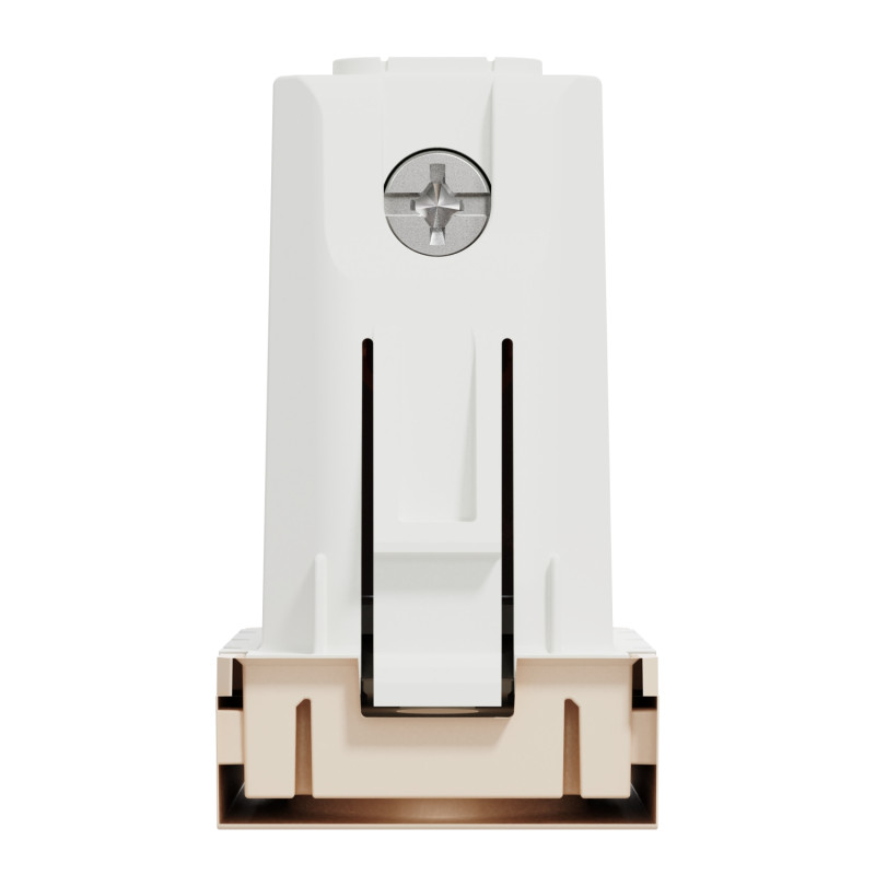 Розетка со шторками 10А Бежевый 45х22.5х37mm PC [NU303144] Unica New Schneider Electric