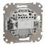 Картковий вимикач 10А Білий 73х73х45mm ABS-UV [SDD111121] Sedna Design & Elements Schneider Electric