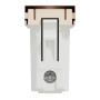 Розетка со шторками 10А Бежевый 45х22.5х37mm PC [NU303144] Unica New Schneider Electric