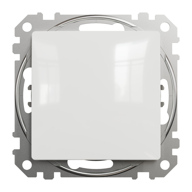 Кнопка біла 73х73х37mm ABS-UV [SDD111111] Sedna Design & Elements Schneider Electric