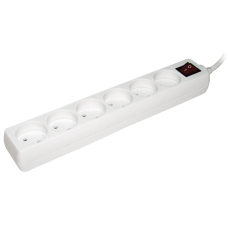 Удлинитель 5м 6 гнезд 2Р IP20 [WYP10-06-06-05-K-N] УЕК