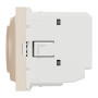 Термостат комнатный Бежевый (RAL 1013) 45х45х47mm PC [NU350144] Unica New Schneider Electric