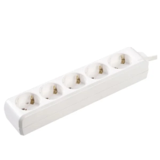 Удлинитель 3м 5 гнезд 2P+PE 16А [WYP10-16-05-03-G-N-U] П05 STANDART UEC