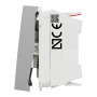 Вимикач 10А Алюміній 45х45х34.26mm ABS-UV [NU320630N] Unica New Schneider Electric