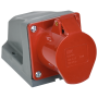 Розетка стаціонарна сси-114 3Р+ре 16А 380-415В ip44, іек [psr12-016-4]