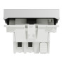 Вимикач 10А Алюміній 45х45х34.26mm ABS-UV [NU320630N] Unica New Schneider Electric