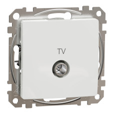 Концевая TV розетка 4 дБ белая [SDD111471] ABS-UV Sedna Design&Element Шнейдер Электрик
