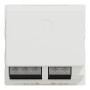 Термостат комнатный Бежевый (RAL 1013) 45х45х47mm PC [NU350144] Unica New Schneider Electric