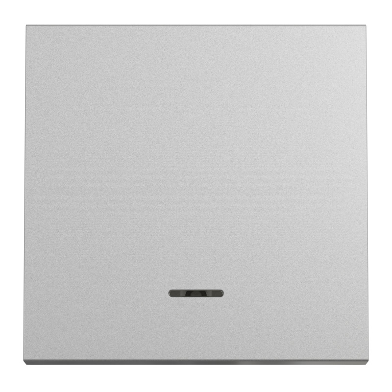 Вимикач 10А Алюміній 45х45х34.26mm ABS-UV [NU320630N] Unica New Schneider Electric