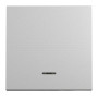 Вимикач 10А Алюміній 45х45х34.26mm ABS-UV [NU320630N] Unica New Schneider Electric