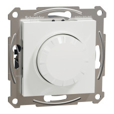 Поворотный LED диммер ASFORA 83x83x62mm белый [EPH6870121] Schneider Electric