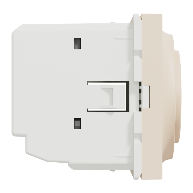Термостат комнатный Бежевый (RAL 1013) 45х45х47mm PC [NU350144] Unica New Schneider Electric