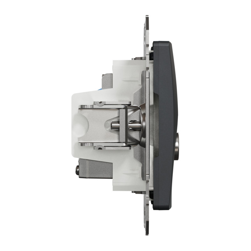 Розетка RJ45 кат.6 UTP -TV черная [SDD114469T] ABS-UV Sedna Design&Element Шнейдер Электрик