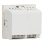 Термостат комнатный Бежевый (RAL 1013) 45х45х47mm PC [NU350144] Unica New Schneider Electric
