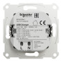 USB розетка A+C 3A Asfora чорна ABS [EPH2700471] Шнейдер Електрік