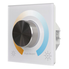 Светорегулятор поворотный 2,7W 230V регулировка белого освещения 80x80x53mm белый [4058075837508] Ledvance MCU SELECT DALI-2 TW