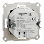 USB розетка A+C 3A Asfora чорна ABS [EPH2700471] Шнейдер Електрік