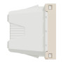Розетка со шторками 10А Бежевый 45х22.5х37mm PC [NU303144] Unica New Schneider Electric