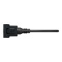 Розетка Minijack 1 модуль антрацит [NU343354] ABS-UV Unica New Шнейдер Электрик