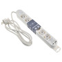 Сетевой фильтр-удлинитель 6 гнезд 2м с з/к USB+Type C с выключателем [ECO019001010] Ornat АСКО