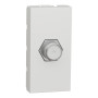 Розетка Coaxial F-type 1 модуль біла [NU346818] ABS-UV Unica New Шнейдер Електрік