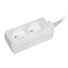 Удлинитель 5м 2 гнезда 2P 10А [WYP10-06-02-05-N-U] П2 STANDART UEC