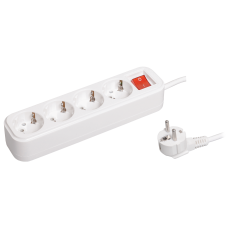 Удлинитель с выключателем 3м 4 гнезда 2Р+PЕ IP20 [WYP11-16-04-03-ZK] Classic УЕК