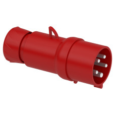 Силовая вилка 3P+N+E 32А 415В переносная IP44 красная [PKX32M435] Mureva Schneider Electric